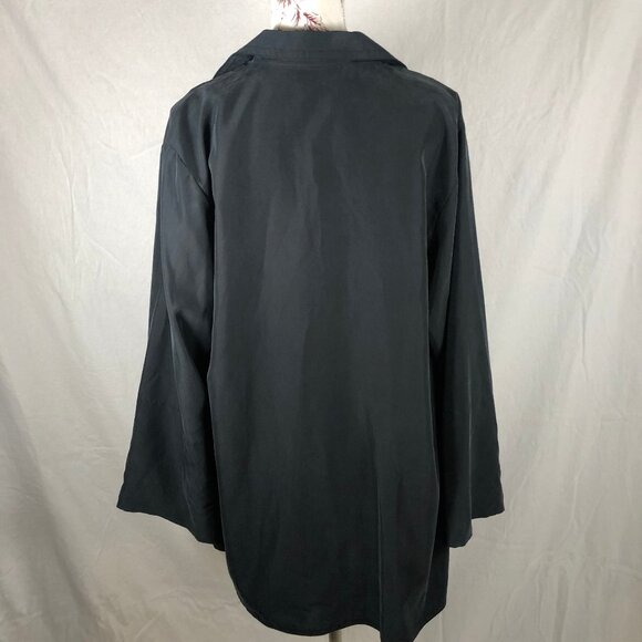 🖤 “Timeless Minimalism” — Jones New York Vintage-Inspired Longline Jacket (1X) - Picture 2 of 4